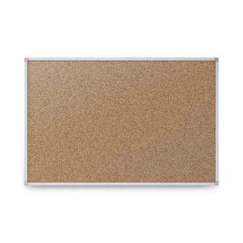 Economy Cork Board with Aluminum Frame, 24 x 18, Tan Surface, Silver Aluminum Frame Questions & Answers