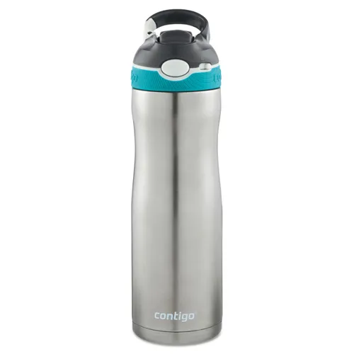 AUTOSPOUT Ashland Chill Water Bottle, 20 oz, Scuba, Stainless Steel Questions & Answers