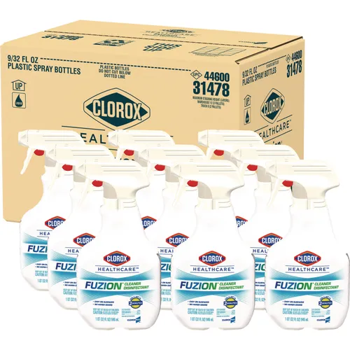 Is there any known reaction for the people that use Clorox Fuzion Cleaner Disinfectant daily?