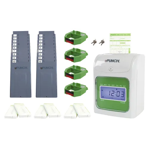 HN3600 Electronic Time Clock Bundle, Green Questions & Answers