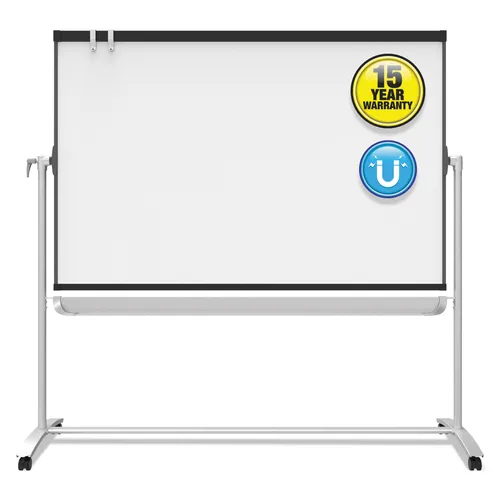 Prestige 2 Mobile Presentation Easel, 6 ft x 4 ft, Silver/Graphite Questions & Answers