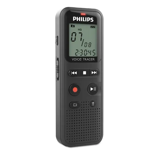 Does this PSPDVT1150 digital voice tracer recorder by Philips require a tape? If so what style/size?? Thanks