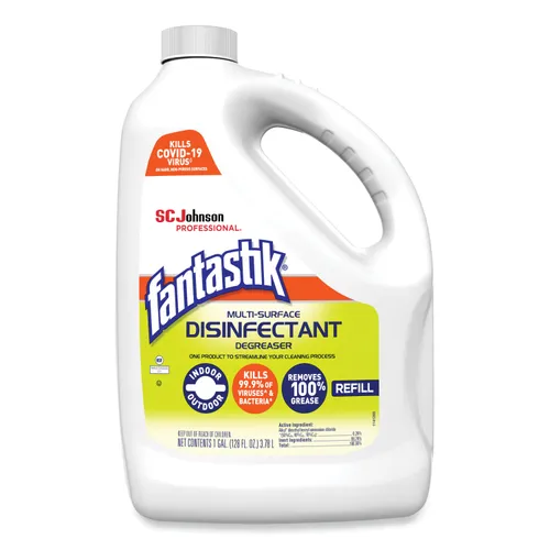 Does Fantastic Multi-Surface All Purpose Cleaner need to be rinsed off countertops?