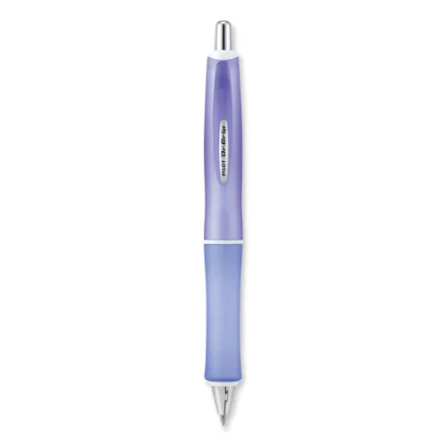 Dr. Grip Frosted Advanced Ink Ballpoint Pen, Retractable, Medium 1 mm, Black Ink, Purple Barrel Questions & Answers