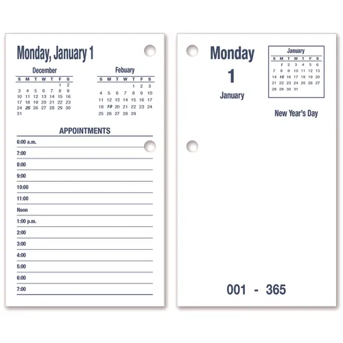 7510016648796, SKILCRAFTDAYMAX Type II Calendar Pad, 6 x 3.5, White/Blue Sheets, 12-Month (Jan to Dec): 2025 Questions & Answers