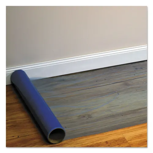 Roll Guard Temporary Floor Protection Film for Hard Floors, 36 x 2400, Blue Questions & Answers