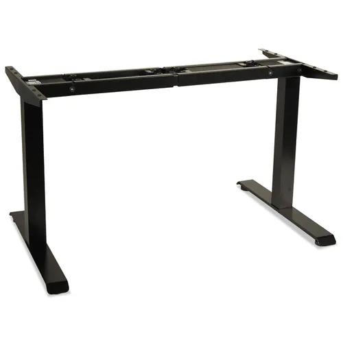 AdaptivErgo Sit-Stand Two-Stage Electric Height-Adjustable Table Base, 48.06" x 24.35" x 27.5" to 47.2", Black Questions & Answers