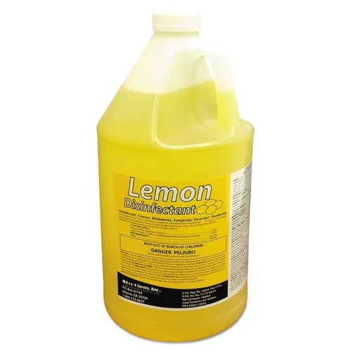 Disinfectant Cleaner, Lemon Scent, 1 Gal Bottle, 4/carton Questions & Answers