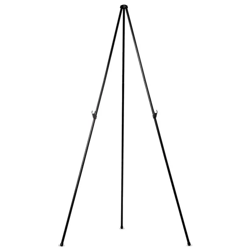 Instant Easel, 61.5" High, Black, Steel, Heavy-Duty Questions & Answers