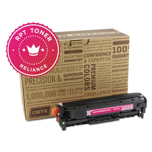 Rpt Relcc533a Remanufactured Cc533a Toner, 2800 Page-Yield, Magenta Questions & Answers