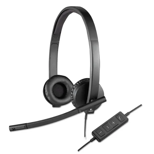 H570e Binaural Over The Head Wired Headset, Black Questions & Answers