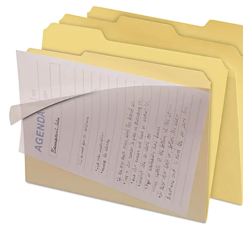 Clear View Interior File Folders, 1/3-Cut Tabs, Letter Size, Manila, 8/Pack Questions & Answers