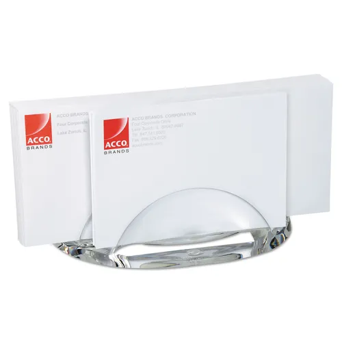 Stratus Acrylic Letter Sorter, Two Sections, 7 1/2 x 3 1/4 x 3 1/2, Clear Questions & Answers