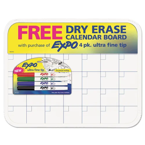 LOW-ODOR DRY-ERASE MARKER, EXTRA-FINE NEEDLE TIP, ASSORTED COLORS, 4/SET Questions & Answers