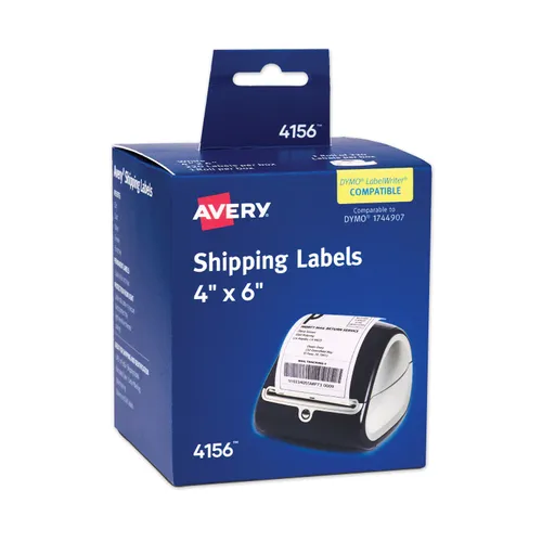 AVERY 4156 4 X 6 THERMAL LABELS, DOES THIS HAVE A 4 IN CORE?