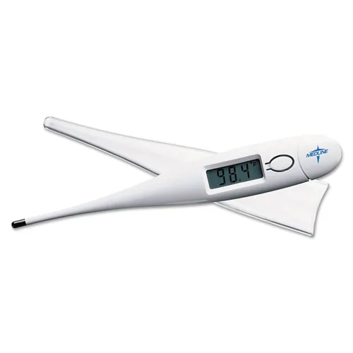 Premier Oral Digital Thermometer, White/Blue Questions & Answers