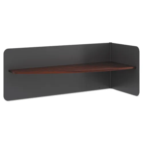 Is the BSXMNGDIVC Manage Series Table Desk Metal Divider w/Laminate Shelf reversible?