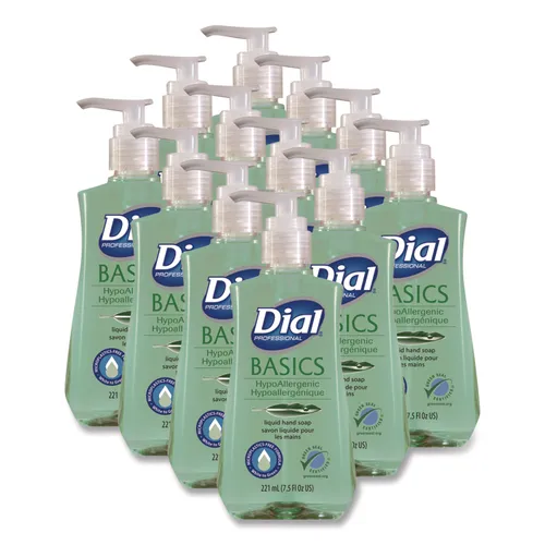 Is Dial Basics liquid hand soap safe to be around marble countertops without leaving etch marks in the stone?