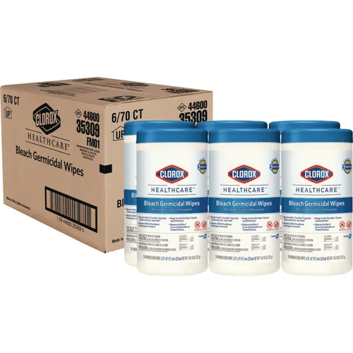 We are interested in ordering a pallet of Clorox Germicidal Bleach Wipes.  We would need to know how many cases of