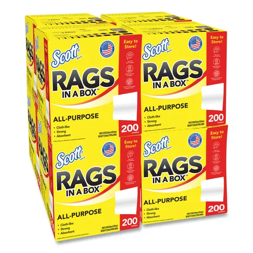 How many rags in a carton?