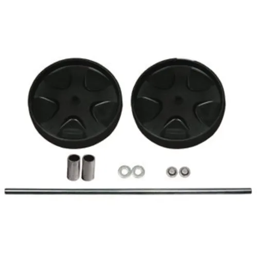 Wheel/Axle Parts for 6173 Janitor Cart 2000, (2) 8" Wheels, Black/Gray Questions & Answers