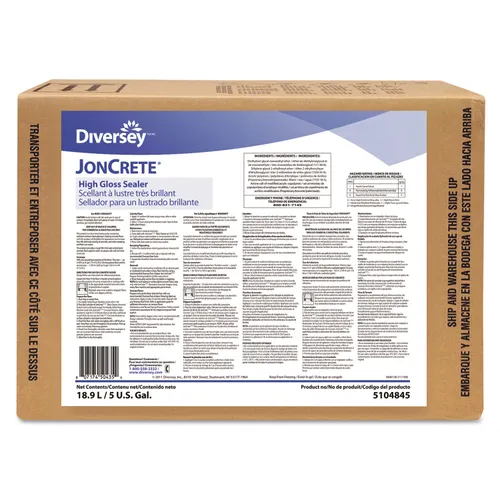 JonCrete High Gloss Sealer, 5 gal, 1 Envirobox/Carton Questions & Answers