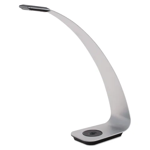 Curved Aluminum Led Desk Lamp, 3-Watt, 11-1/2" High Questions & Answers