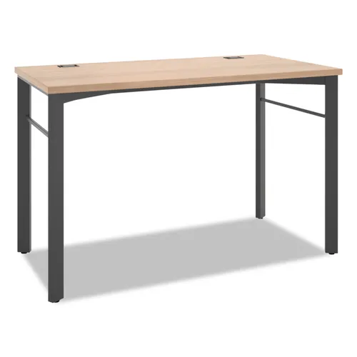 Manage Series Desk Table, 48w x 23.5d x 29.5h, Wheat Questions & Answers