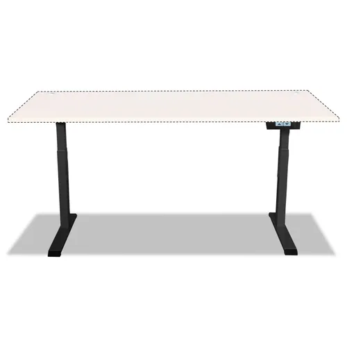 Electric Height-Adjustable Table Base, 25-1/2" To 45-1/2" High, Black Questions & Answers