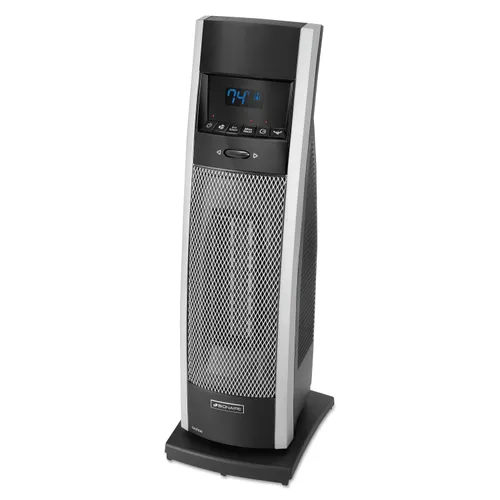 Ceramic Mini Tower Heater With Lcd Control, 1000-1500w, Black Questions & Answers