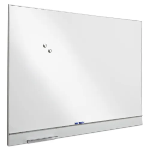 Polarity Magnetic Dry Erase White Board, 72" x 46", White Surface, Satin Aluminum Frame Questions & Answers