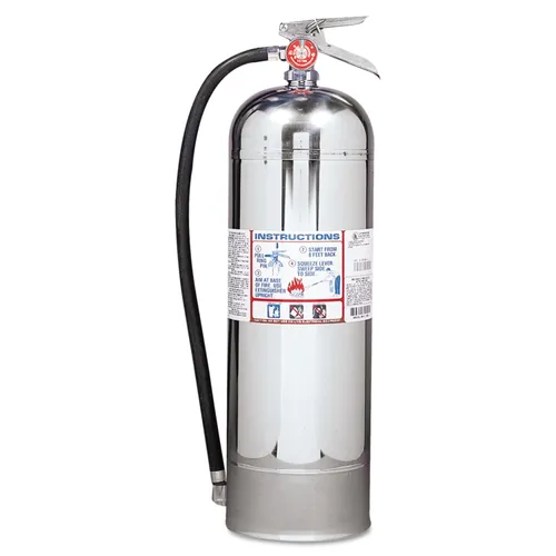 How is this rechargeable water fire extinguisher refilled?