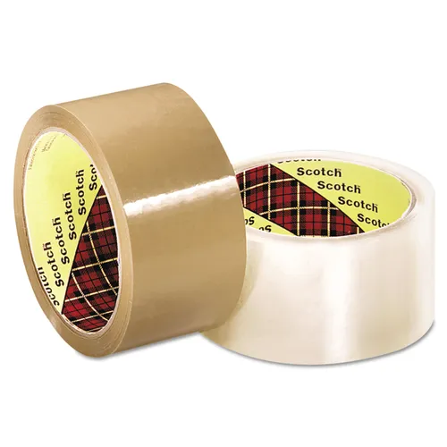 Scotch 371 Industrial Box Sealing Tape, 48 mm x 50 m, Clear Questions & Answers