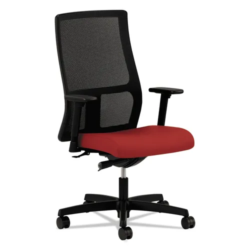 Ignition Series Mesh Mid-Back Work Chair, Poppy Fabric Upholstered Seat Questions & Answers