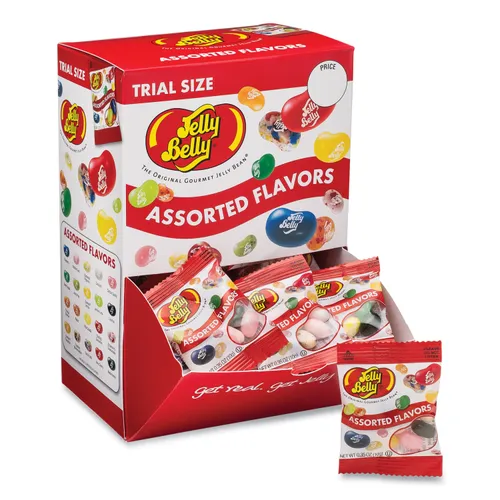 How many bags are in each box of trial size Jelly Belly's?