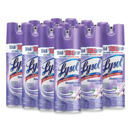 Is there lavender in  Lysol's Morning Breeze Scented Disinfectant spray ???