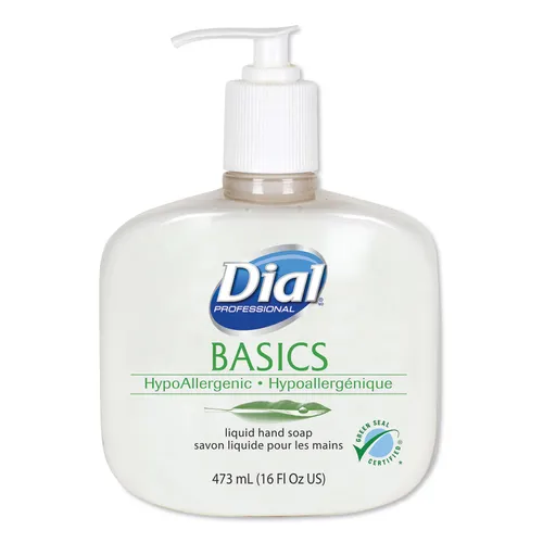 Basics Liquid Hand Soap, Fresh Floral, 16 oz Pump, 12/Carton Questions & Answers