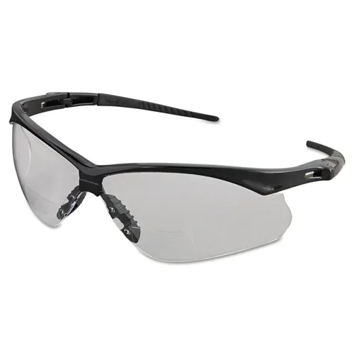 V60 Nemesis Rx Reader Safety Glasses, Black Frame, Clear Lens, +2.5 Diopter Strength Questions & Answers