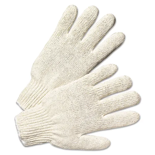 String Knit Gloves, Large, Natural White, 12 Pairs Questions & Answers