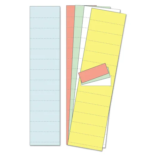 What holder is recommended for these Master Vision 2" w x 1"h Data Card Replacements?