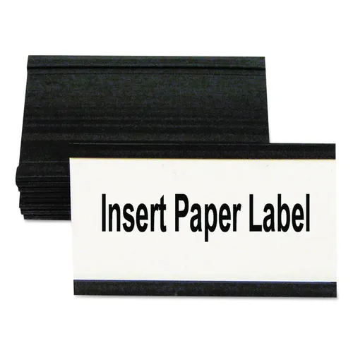 Magnetic Card Holders, 3"w x 1 3/4"h, Black, 10/Pack Questions & Answers