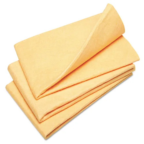 7920012156569, SKILCRAFT, Synthetic Shammy Cloth, 23 x 20, Orange, 3/Pack Questions & Answers