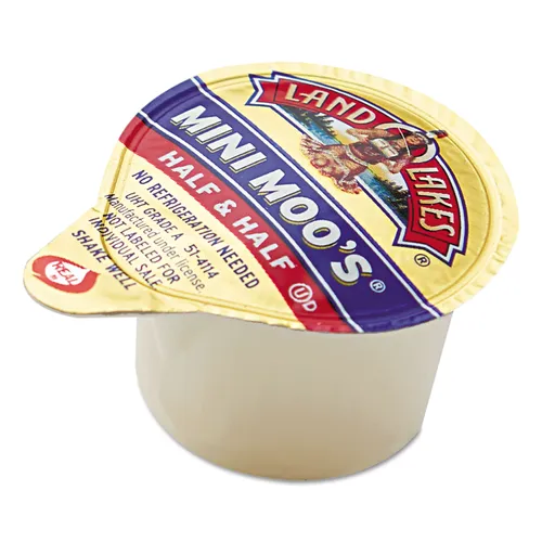 Mini Moo's Half and Half, 0.3 oz, 192/Carton Questions & Answers