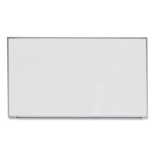 Deluxe Melamine Dry Erase Board, 72 x 48, Melamine White Surface, Silver Anodized Aluminum Frame Questions & Answers