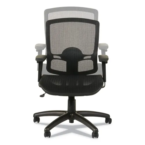 Alera Etros Series Suspension Mesh Mid-Back Synchro Tilt Chair, Supports Up to 275 lb, 15.74" to 19.68" Seat Height, Black Questions & Answers