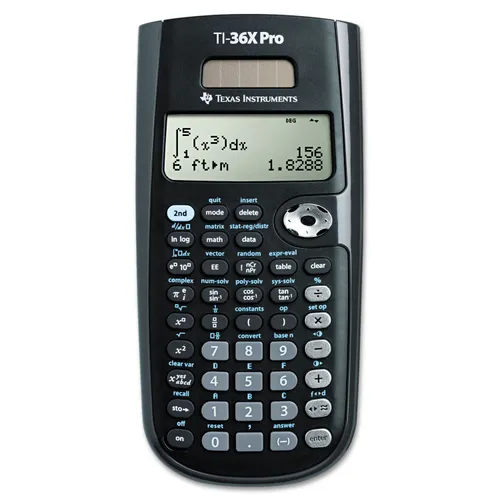 TI-36X Pro Scientific Calculator, 16-Digit LCD Questions & Answers