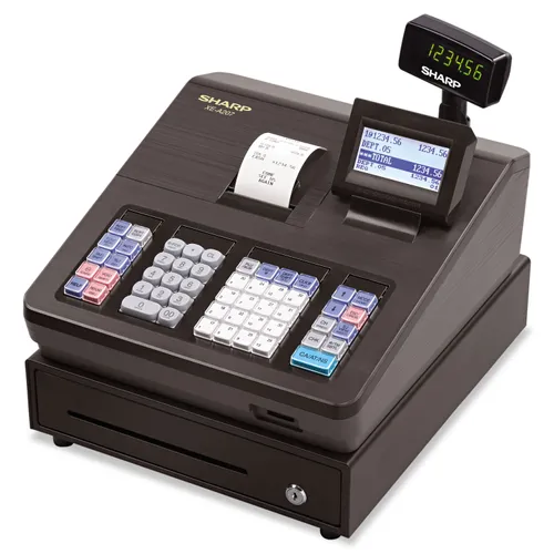 What type of batteries does XE Series Electronic Cash Register take? Does this need computer hook up? Do I need to