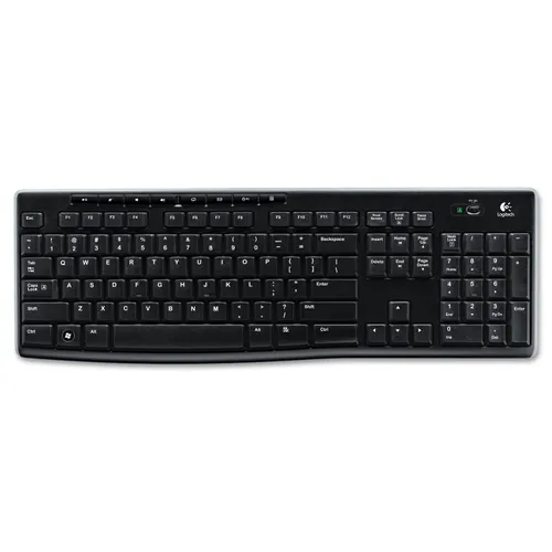 K270 Wireless Keyboard, USB Unifying Receiver, Black Questions & Answers