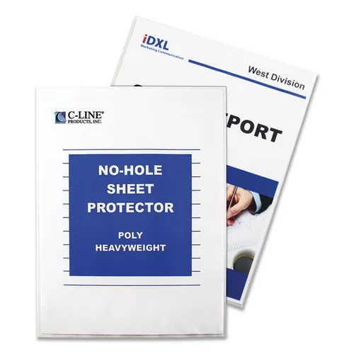 Are the Top-Load No-Hole Polypropylene Sheet Protectors archival quality?