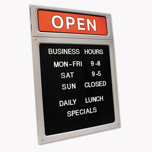 Can you attach this sign to a glass door?